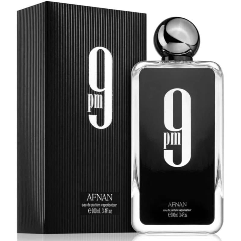 Afnan 9 PM (Black Box) Amber Vanilla fragrancefor men